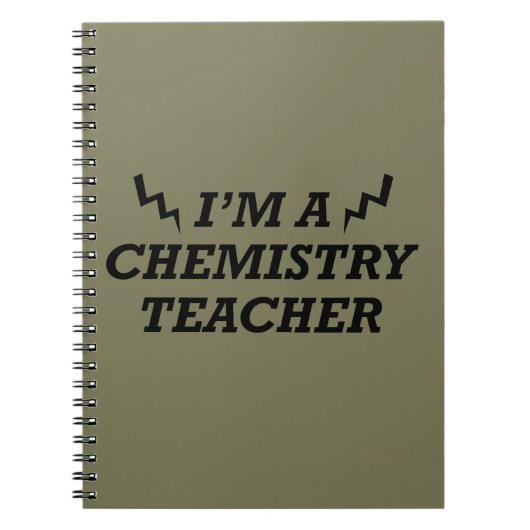 Grappige scheikunde leraren citaten notitieboek (Voorkant)