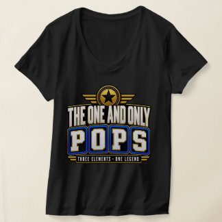Grappige scheikunde opa vader periodiek systeem we t-shirt