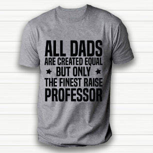 Grappige scheikunde professor Dad White T-shirt