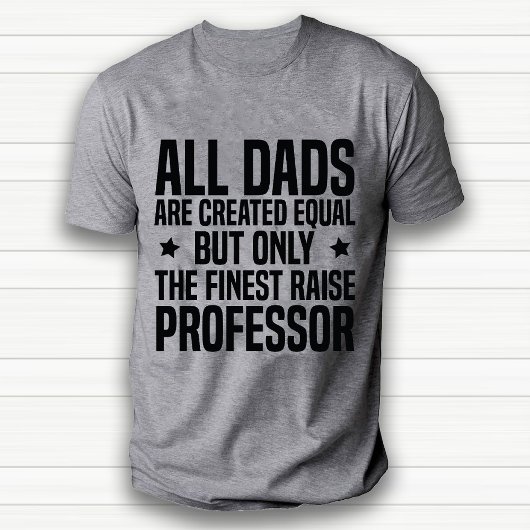 Grappige scheikunde professor Dad White T-shirt