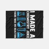 Grappige scheikunde wetenschapsleraar scheikundige fleece deken (Voorkant (Horizontaal))
