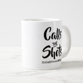 Grappige Schenkt De Sjekken Grote Koffiekop (Voorkant rechts)