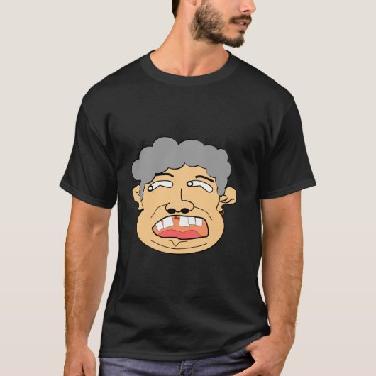 Grappige Scheve Tanden T-shirt (Voorkant)
