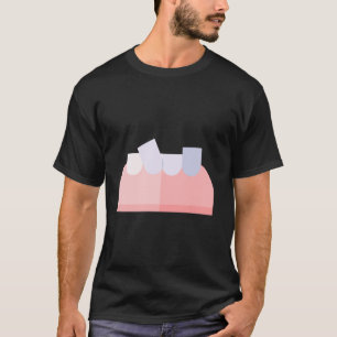 Grappige Scheve Tanden T-shirt