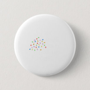 Grappige Schijn Helder Als Een Bel Licht Kerst Pca Ronde Button 5,7 Cm