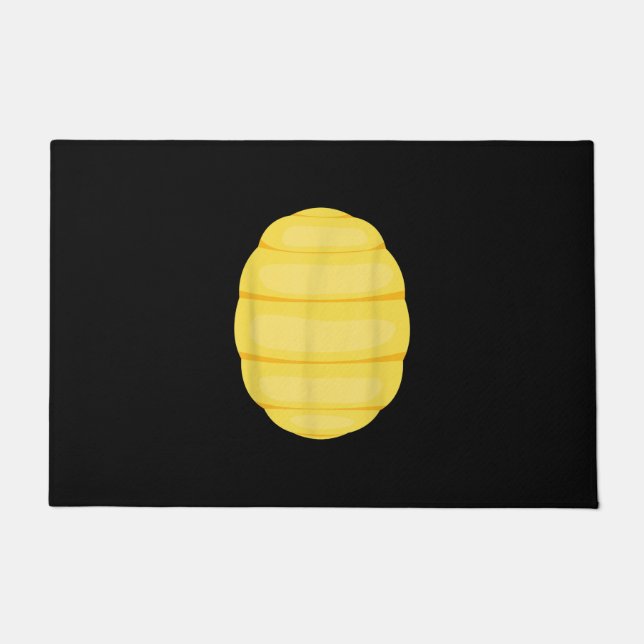 Grappige schildpad schaal luie Halloween kostuum c Deurmat (Voorkant)