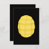 Grappige schildpad schaal luie Halloween kostuum c Informatiekaartje (Voorkant / Achterkant)