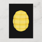 Grappige schildpad schaal luie Halloween kostuum c Informatiekaartje (Voorkant)