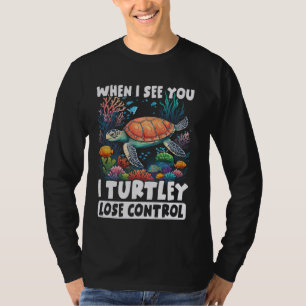 Grappige Schildpad Schattigee Pet Turtle Lovers T-shirt