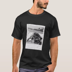 Grappige schildpad selfie surfen, schildpad strand t-shirt