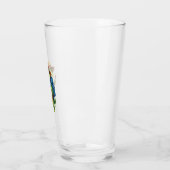 Grappige Schildpad Wandelen Graphic Camping Lover  Glas (Links)