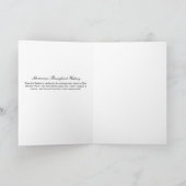 Grappige Schnauzer Casanova Vouwkaart Kaart (Binnen)