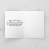 Grappige Schnauzer Geschiedenis Gevouwen Wenskaart Kaart (Binnen)