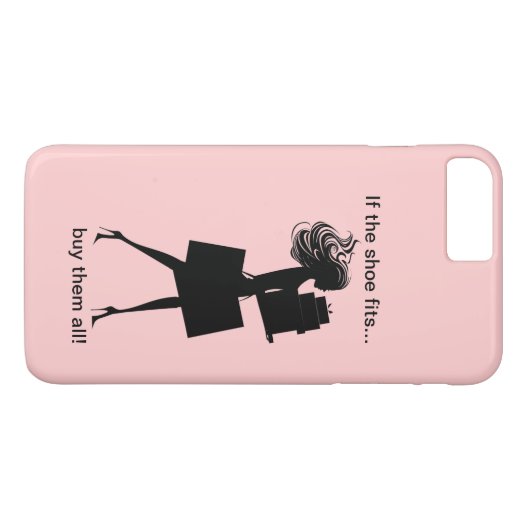 Grappige schoen diva Case-Mate iPhone case (Achterkant (Horizontaal))
