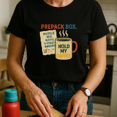 Grappige school aanbod lijst ouder; verwarde ouder t-shirt