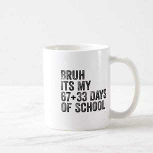 Grappige School Aftelling Student Leraar Klaslokaa Koffiemok