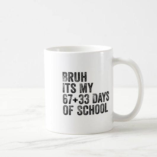 Grappige School Aftelling Student Leraar Klaslokaa Koffiemok (Rechts)