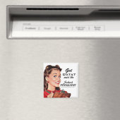 Grappige school psychologie "Heb je data?" Magneet (Insitu (Vaatwasser))