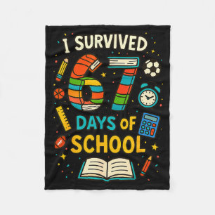 Grappige School Zes Zeven Meme Leerling Leraar Gra Fleece Deken