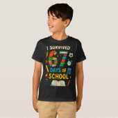 Grappige School Zes Zeven Meme Leerling Leraar Gra T-shirt (Voorkant volledig)