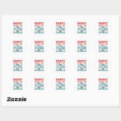 Grappige Schoolbegeleider Sorry Gezegd Wijziging R Ronde Sticker (Vel)