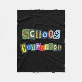 Grappige schoolbegeleider waardering vrouwen fleece deken