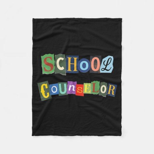 Grappige schoolbegeleider waardering vrouwen fleece deken (Voorkant)