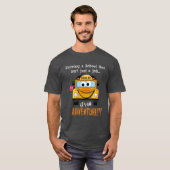 Grappige schoolbus chauffeurs t-shirt (Voorkant volledig)