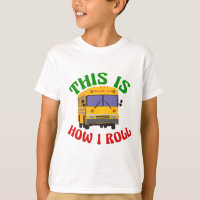 Grappige schoolbus grap Dit is hoe ik rijd kindere