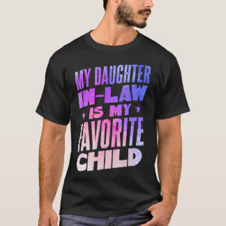 Grappige Schoondochter Verlovingsfeest Familie Mot T-shirt