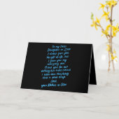 Grappige Schoondochter Voor Mijn Beste Schoondocht Kaart (Gele Bloem)