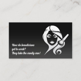 💅 Grappige schoonheidsspecialiste make-up schoonh Visitekaartje
