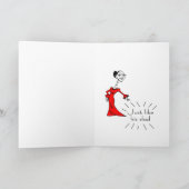 Grappige schoonzoon verjaardag Gevouwen Wenskaart Kaart (Binnen)