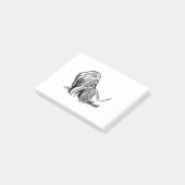 Grappige Schotse Hoogland Koe Post-it® Notes (Schuin)