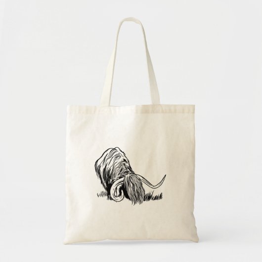 Grappige Schotse Hoogland Koe Tote Bag (Voorkant)