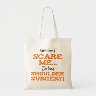 Grappige schouderoperatie herstel ‘schrik’ tote bag