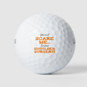 Grappige schouderoperatie herstel 'verschrikking' golfballen