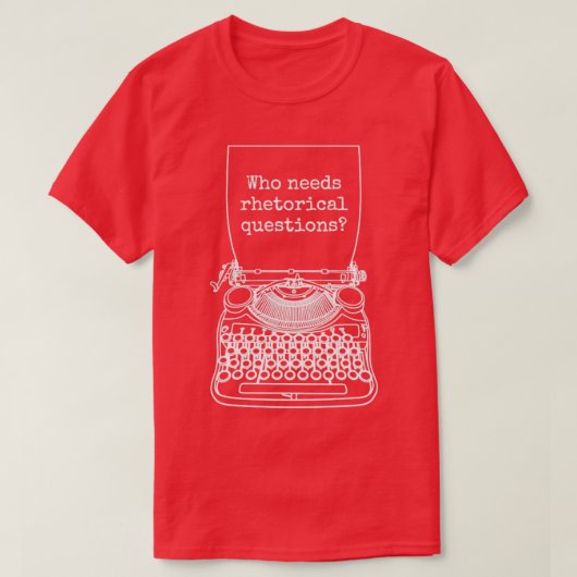 Grappige schrijver auteur romanschrijver WFH schri T-shirt (Design voorkant)