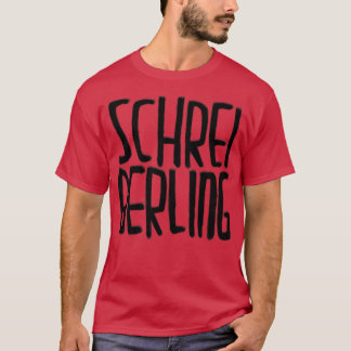 Grappige schrijver Duitse Schreiberling T-shirt