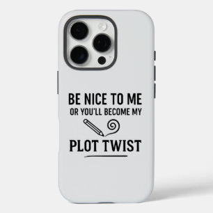 Grappige Schrijverscitaat Cadeau voor Auteurs & Bo iPhone 16 Pro Hoesje