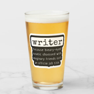 Grappige Schrijverscitaten voor Auteurs & Andere C Glas