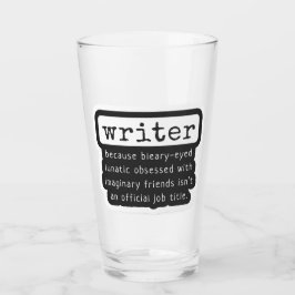 Grappige Schrijverscitaten voor Auteurs & Andere C Glas