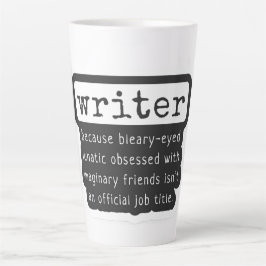 Grappige Schrijverscitaten voor Auteurs & Andere C Latte Mok
