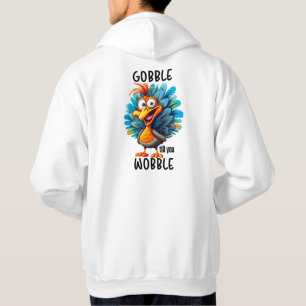 Grappige schrok tot je wiebelt hoodie