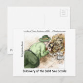 Grappige Schuld Zeerollen Briefkaart (Voorkant / Achterkant)