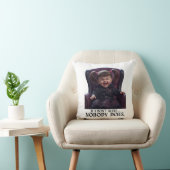 Grappige Schurkenbaby Ontwerp Kussen (Stoel)