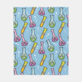 Grappige Science Patroon fleece dekens (Voorkant)