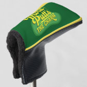 Grappige Scramble Golf Papa Derde Putts Brengen de Golfheadcover (3/4 voorkant)