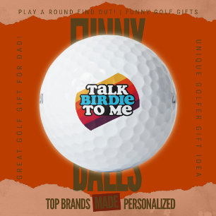 Grappige Scramble Golf Papa Praat Birdie Met Mij R Golfballen