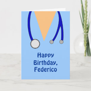 Grappige Scrubs Verpleegkundigen Whimsical Happy B Kaart